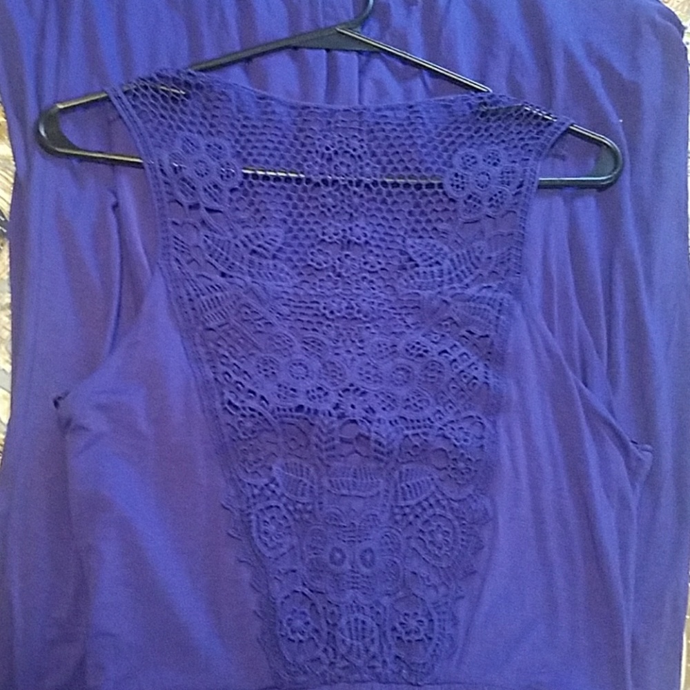 Gilli Lovely Royal purple maxi dress